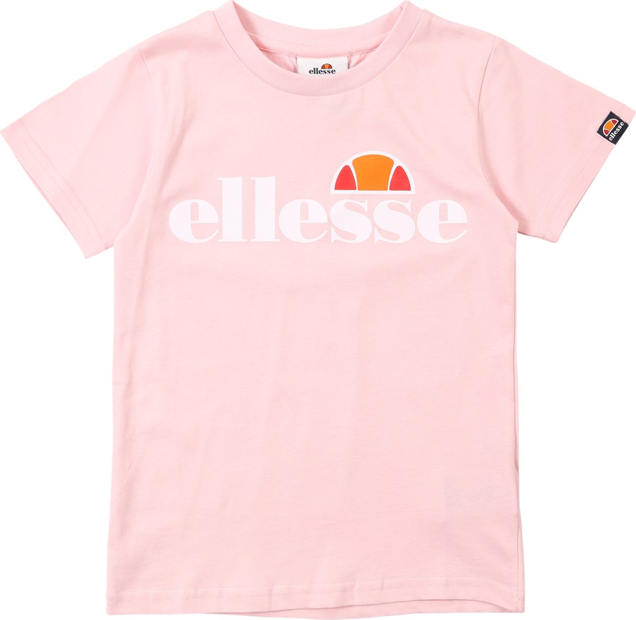 ELLESSE Tričko 'Jena' oranžová / růžová / světle červená / bílá