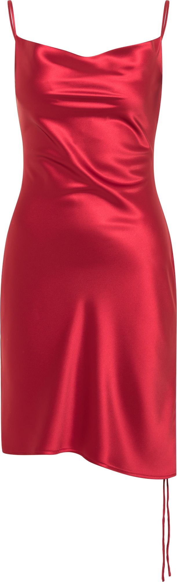 faina Koktejlové šaty svítivě červená