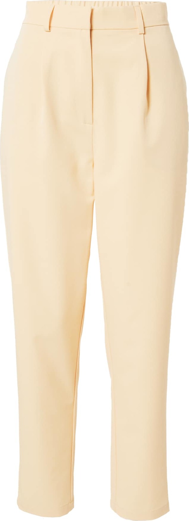 Guido Maria Kretschmer Collection Kalhoty se sklady v pase 'Pearl' světle žlutá
