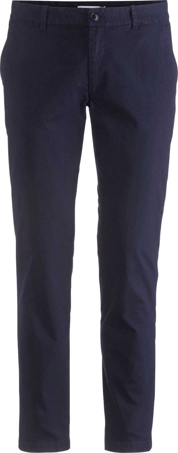 hessnatur Chino kalhoty marine modrá