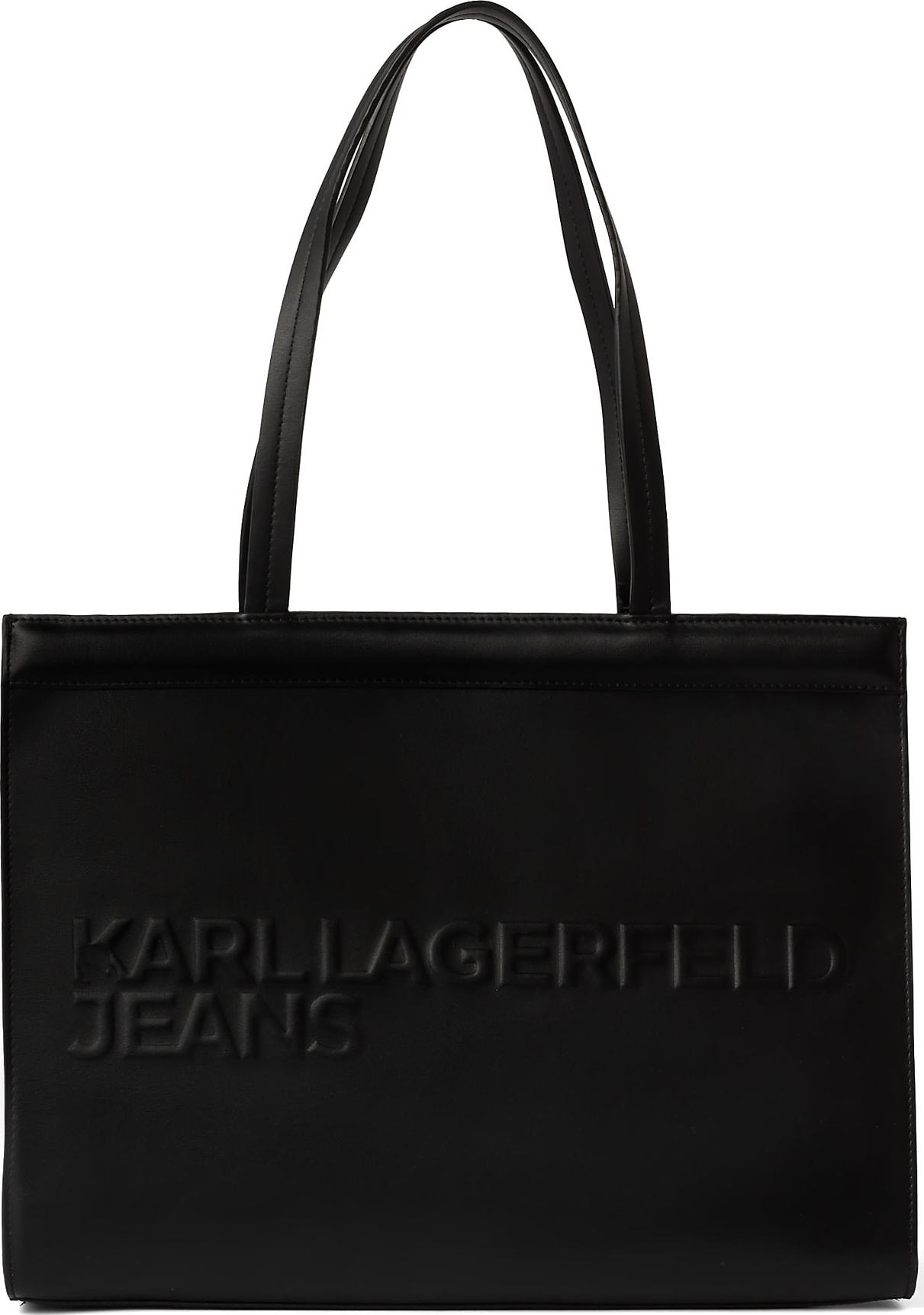 KARL LAGERFELD JEANS Nákupní taška černá