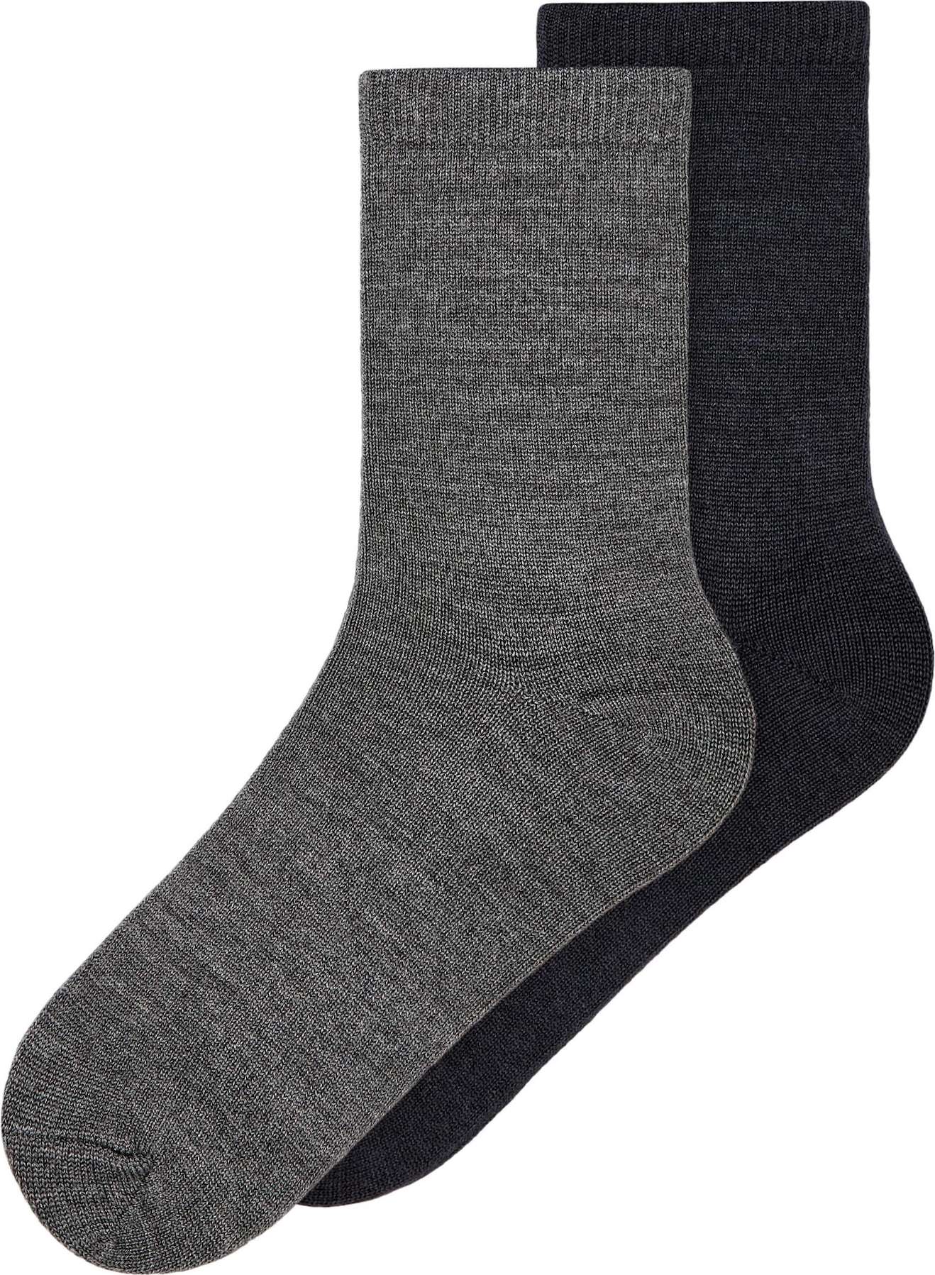 NAME IT Ponožky 'Wakta' antracitová / tmavě šedá
