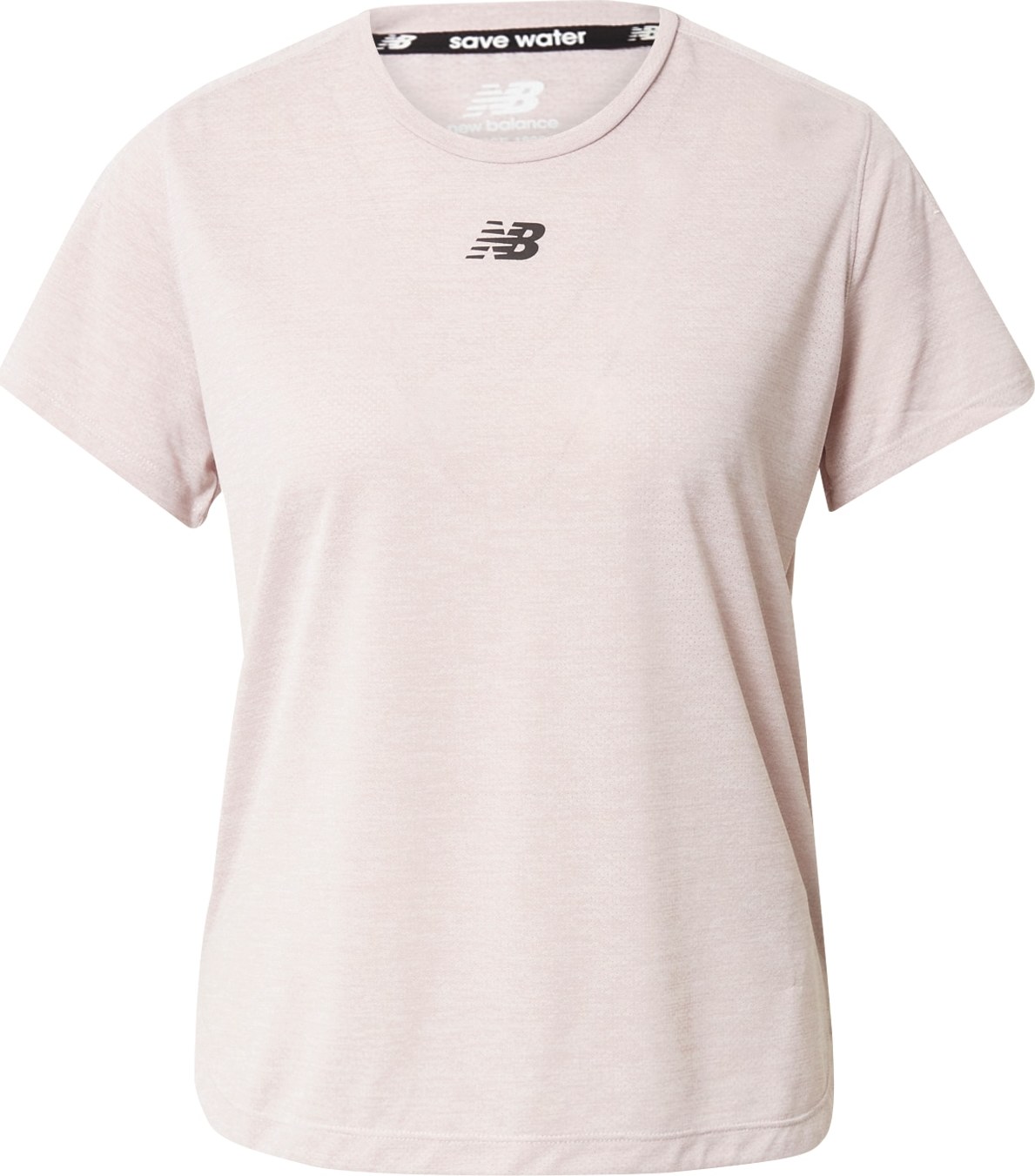new balance Funkční tričko 'Impact Run' růžová / černá