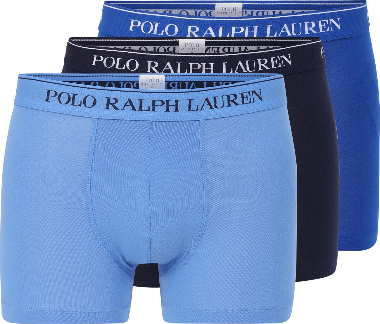 Polo Ralph Lauren Boxerky kouřově modrá / safírová / tmavě modrá / bílá