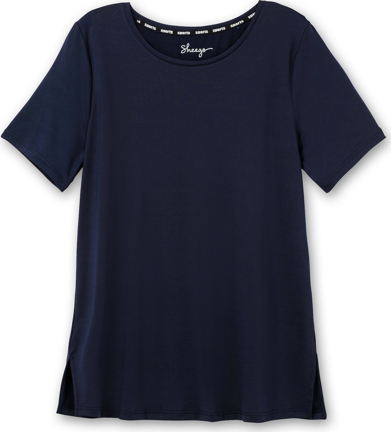 SHEEGO Funkční tričko marine modrá / bílá