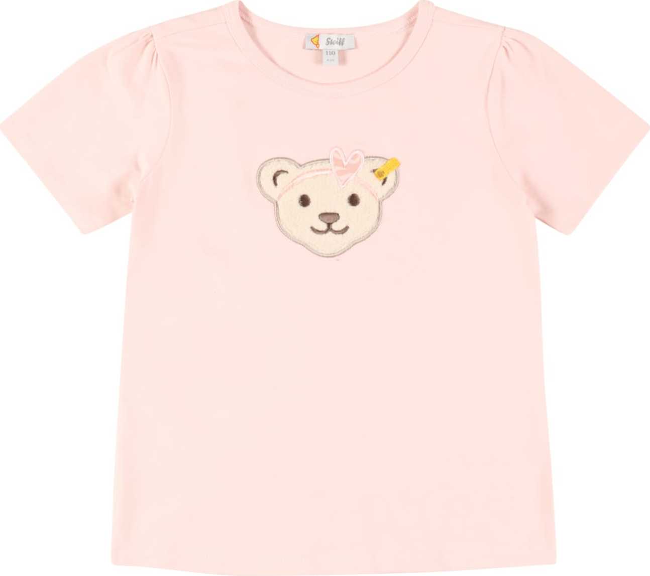 Steiff Collection Tričko žlutá / šedobéžová / růžová