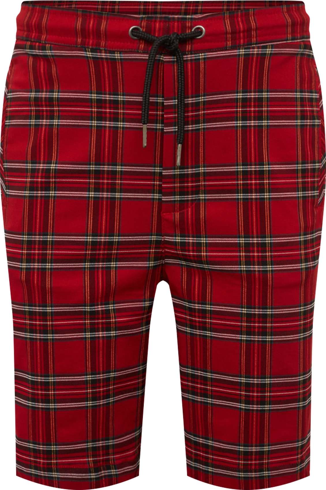 Urban Classics Kalhoty červená / černá