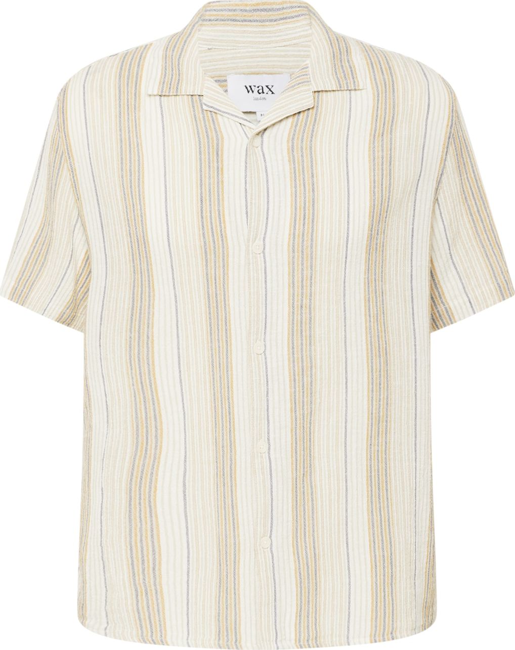 Wax London Košile 'DIDCOT' béžová / režná / námořnická modř