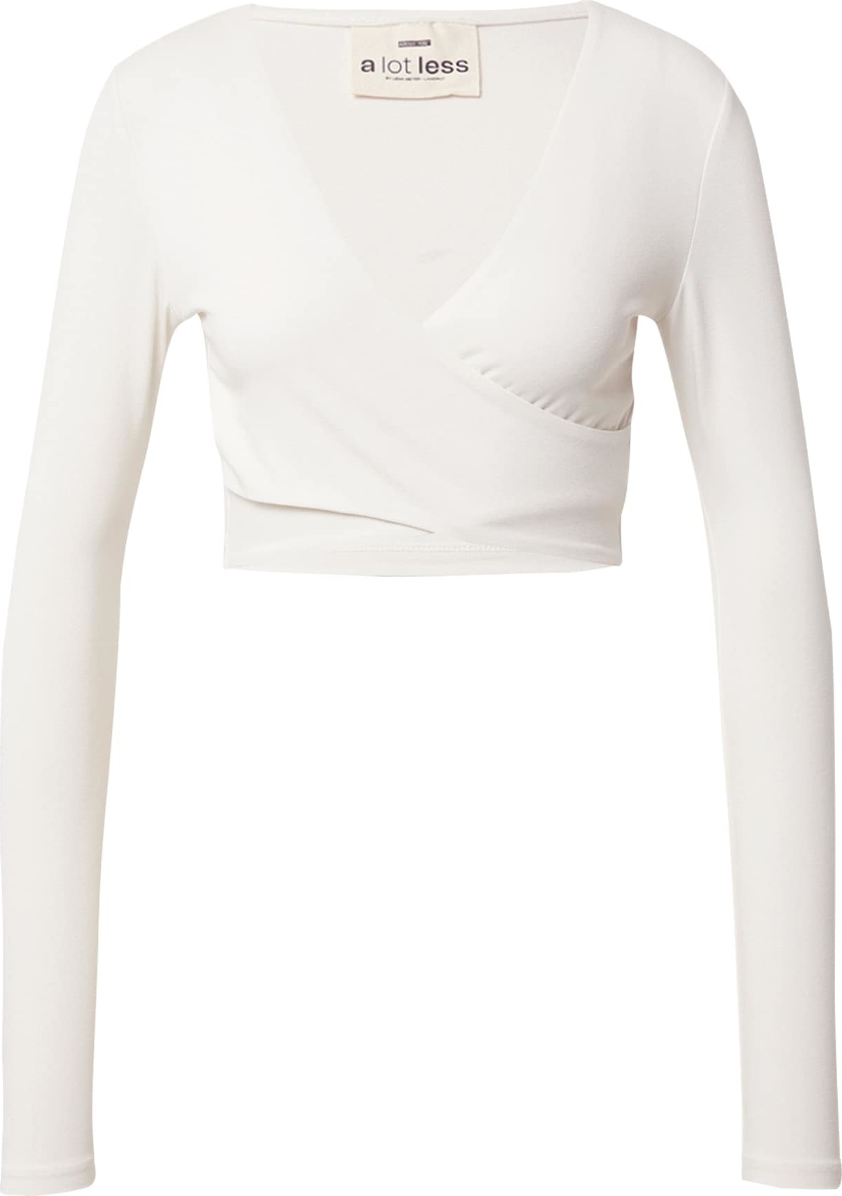 A LOT LESS Tričko 'Ivana' offwhite