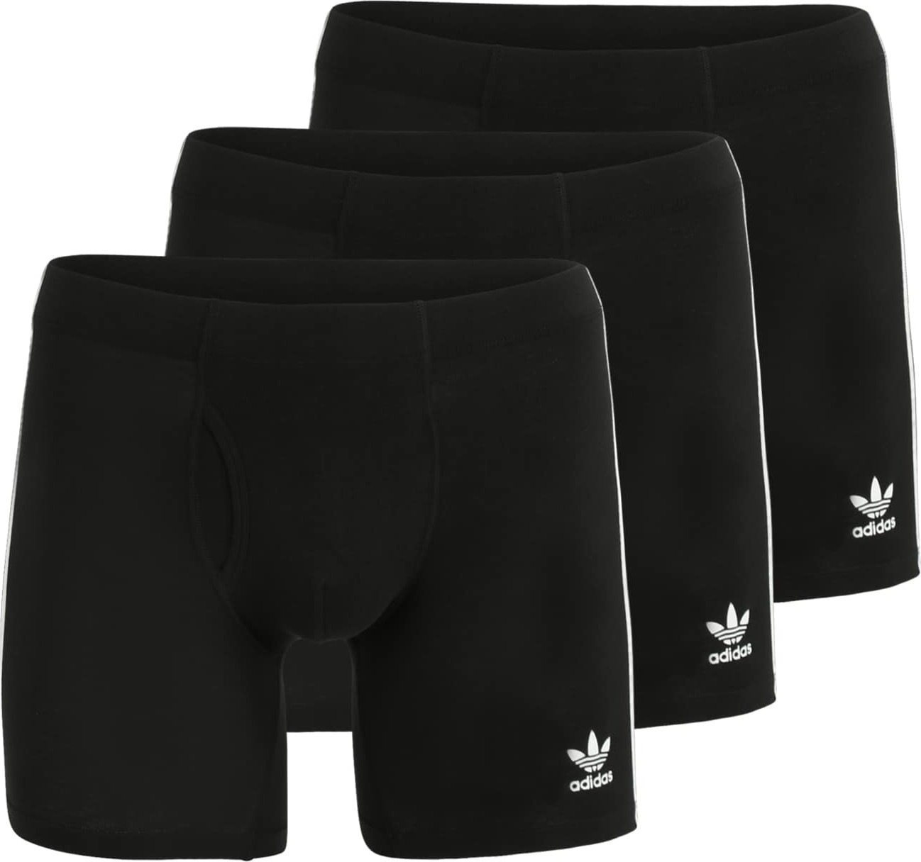 ADIDAS ORIGINALS Boxerky černá / bílá