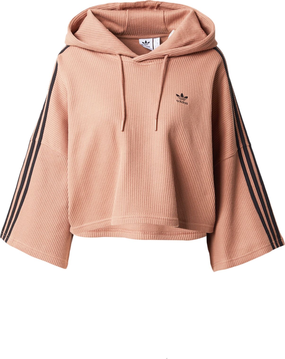 ADIDAS ORIGINALS Mikina růže / černá