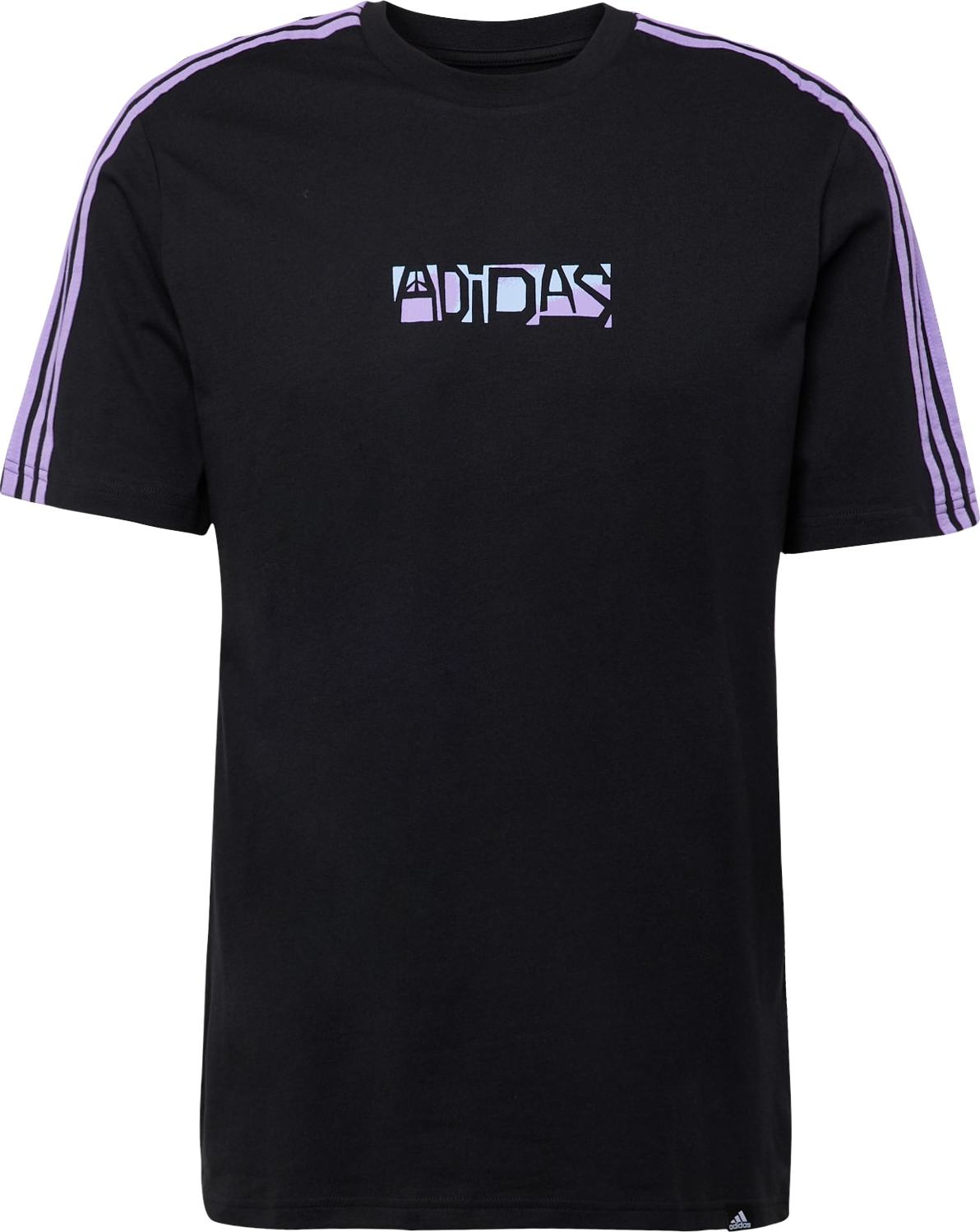 ADIDAS SPORTSWEAR Funkční tričko tyrkysová / světle fialová / černá