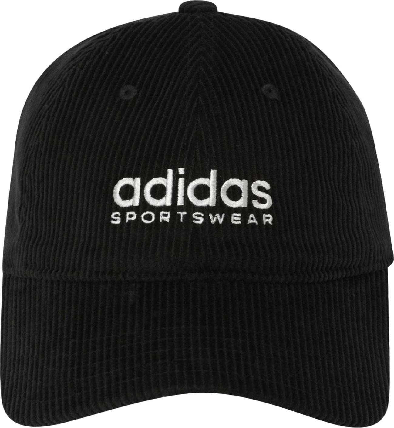 ADIDAS SPORTSWEAR Sportovní kšiltovka černá / bílá