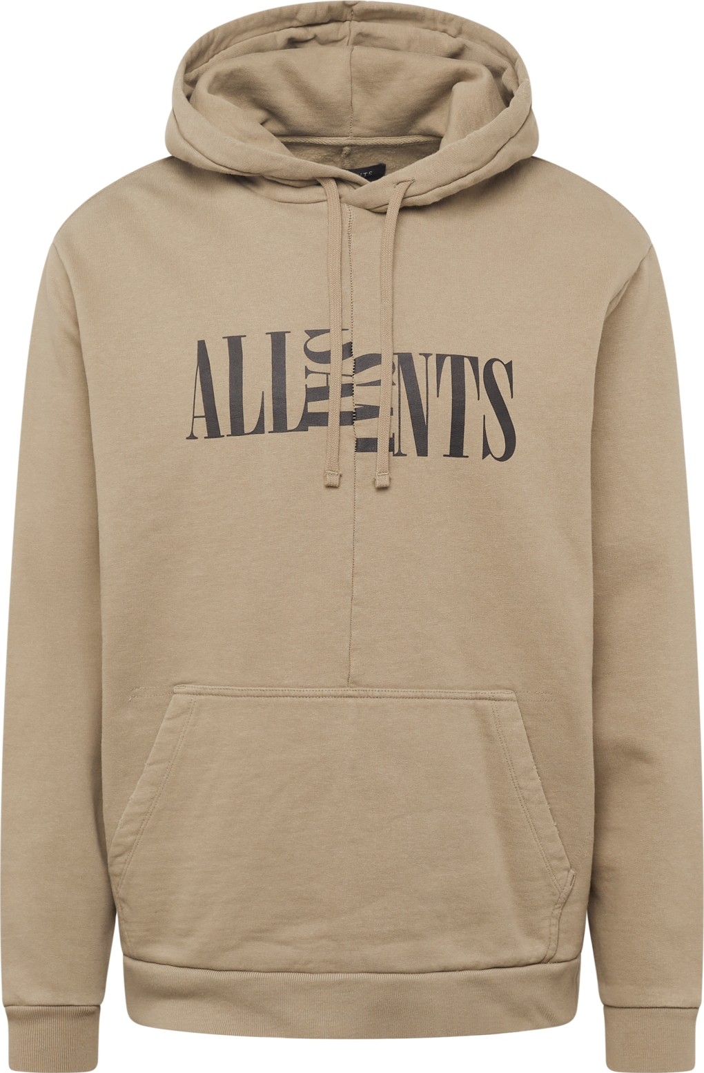 AllSaints Mikina 'NICO' khaki / černá