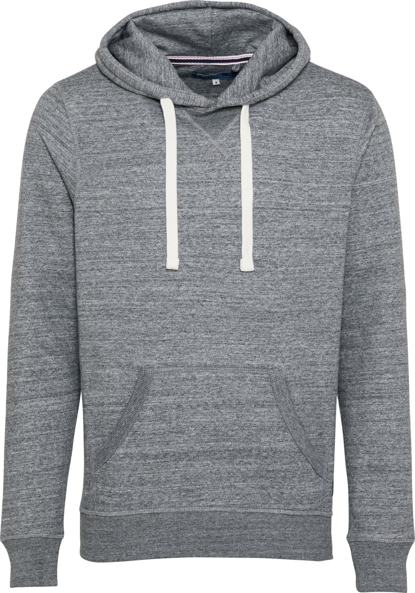 BLEND Mikina šedý melír