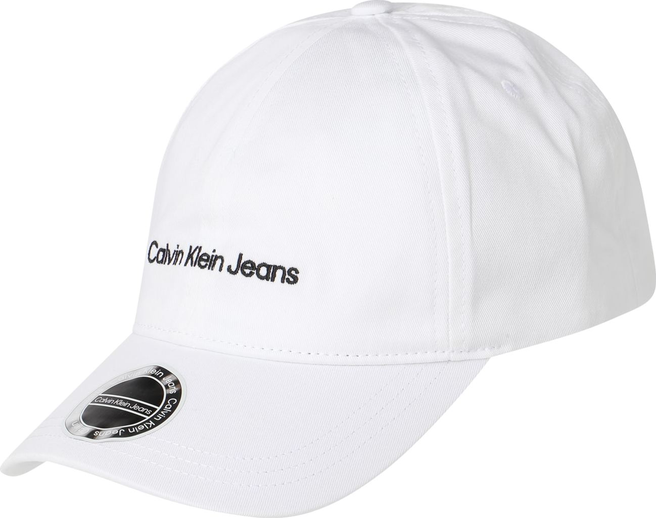 Calvin Klein Jeans Kšiltovka černá / bílá