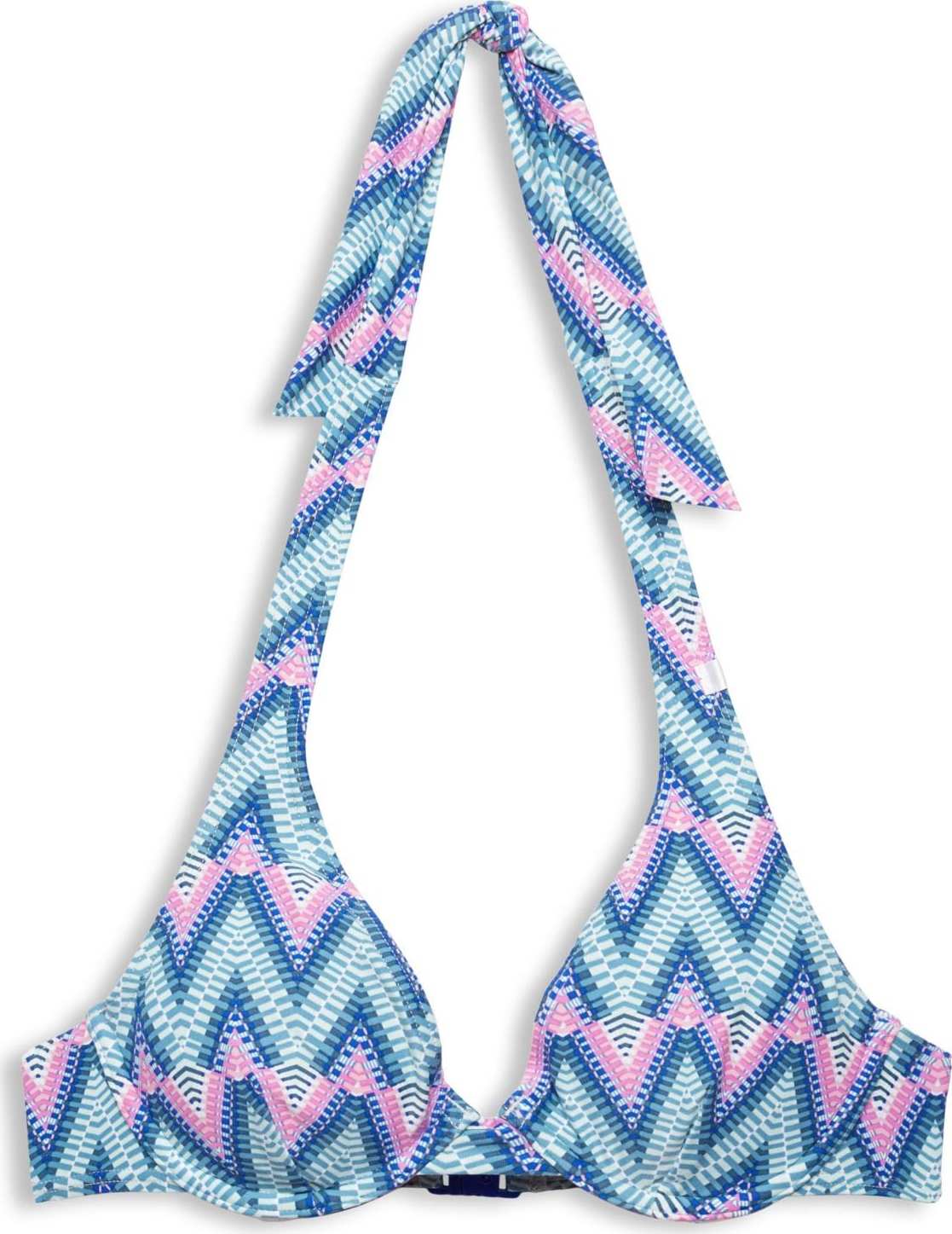 ESPRIT Horní díl plavek 'Maris' modrá / světlemodrá / pink