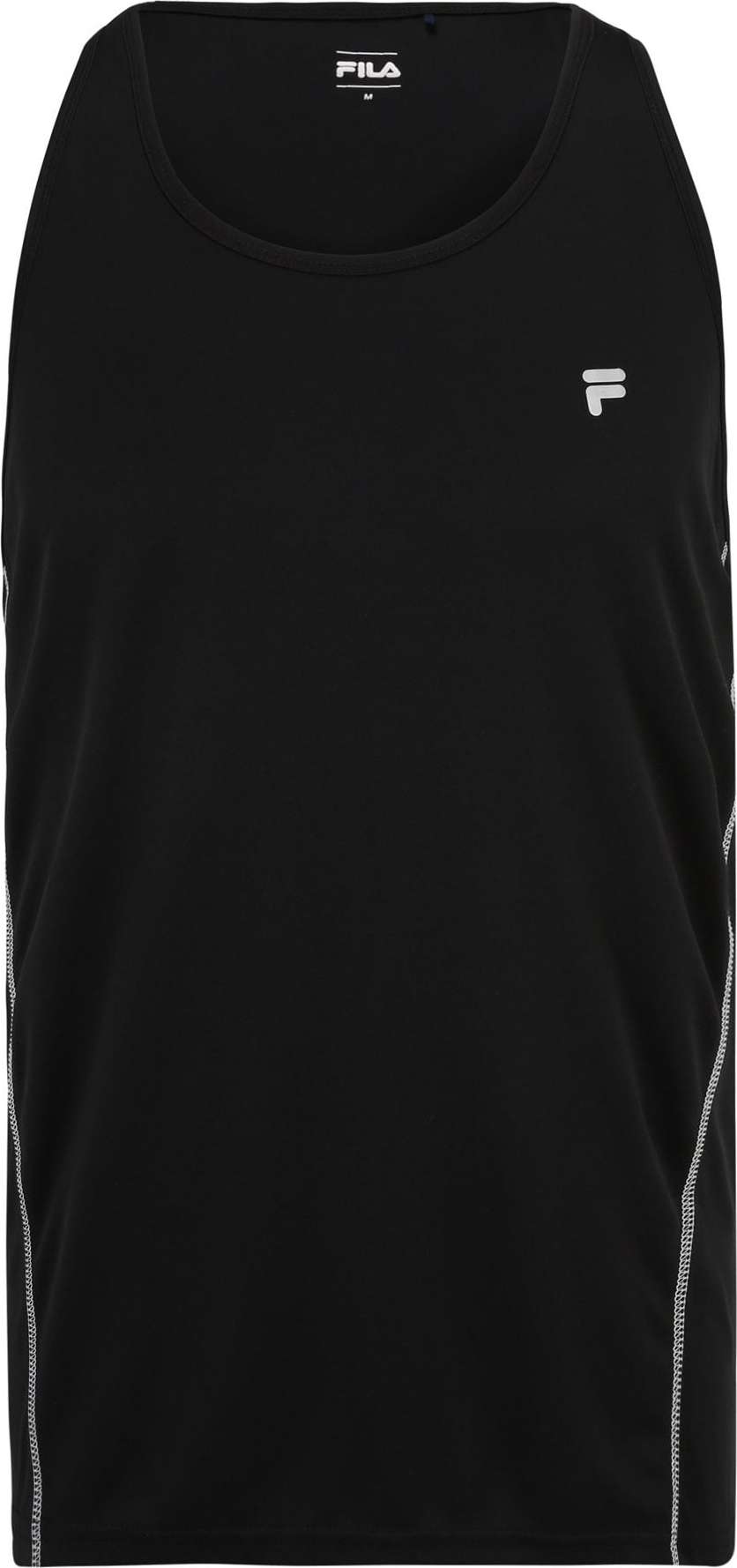 FILA Funkční tričko 'LEPS' šedá / černá