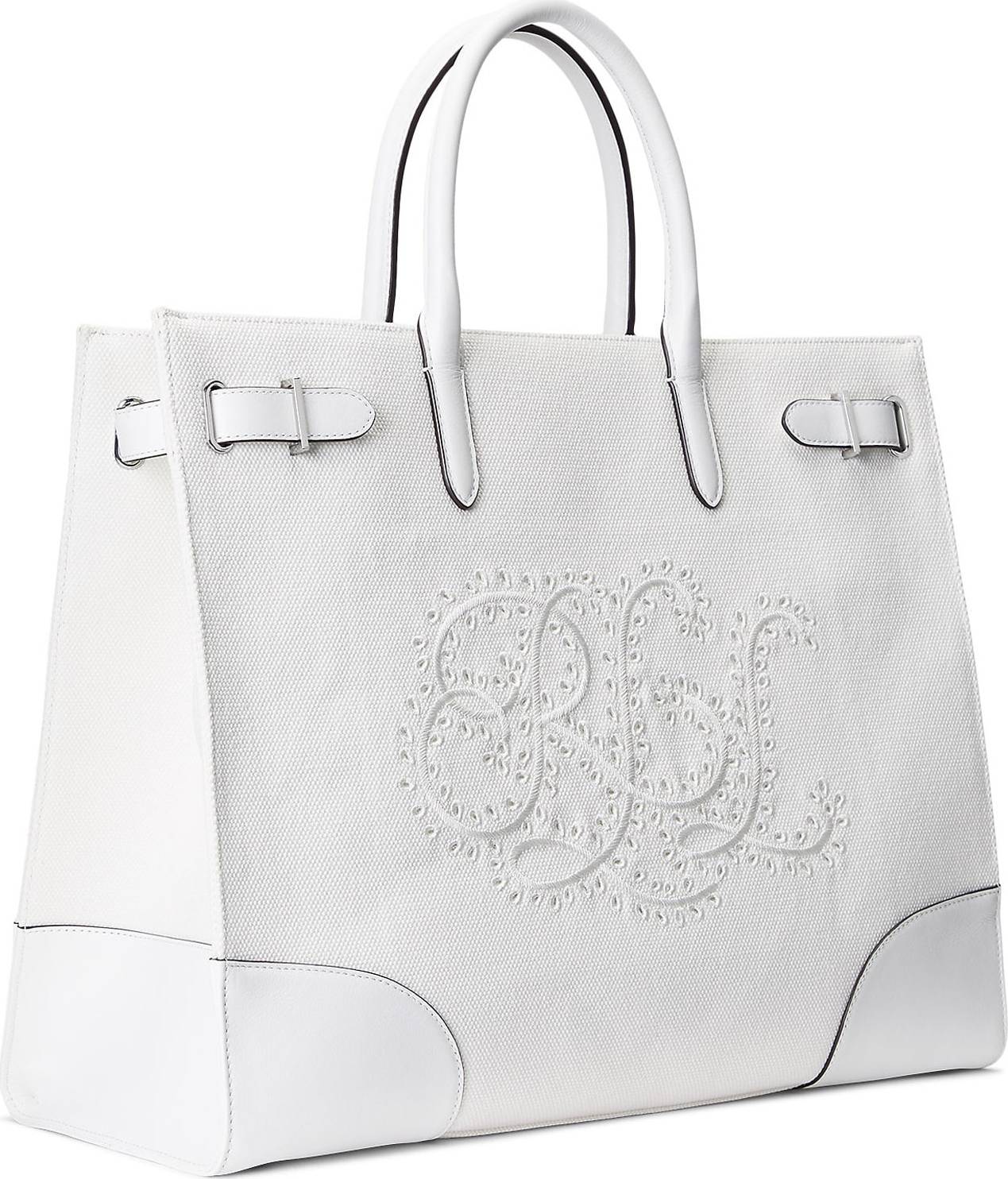 Lauren Ralph Lauren Nákupní taška 'DEVYN' bílá