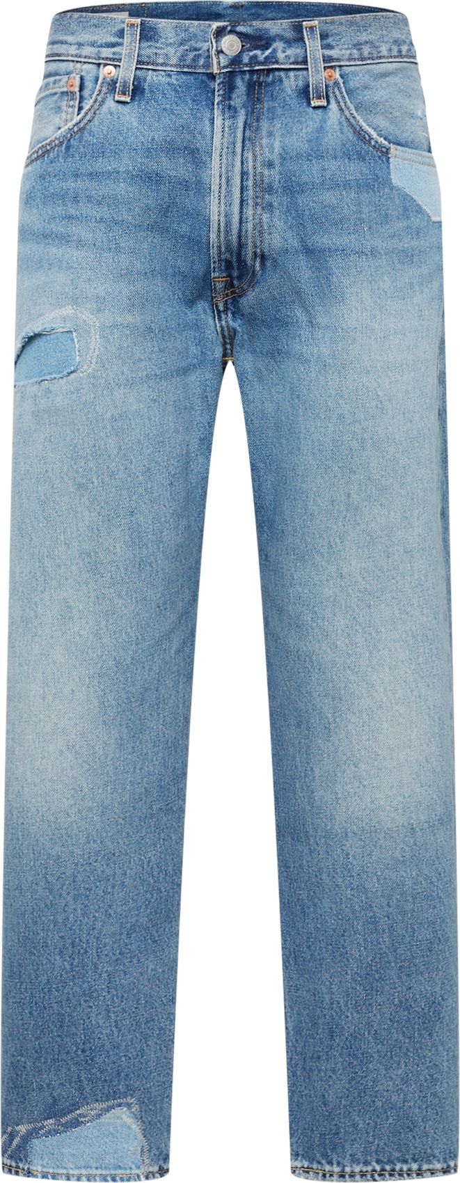 LEVI'S Džíny '551Z STRAIGHT CROP' modrá džínovina