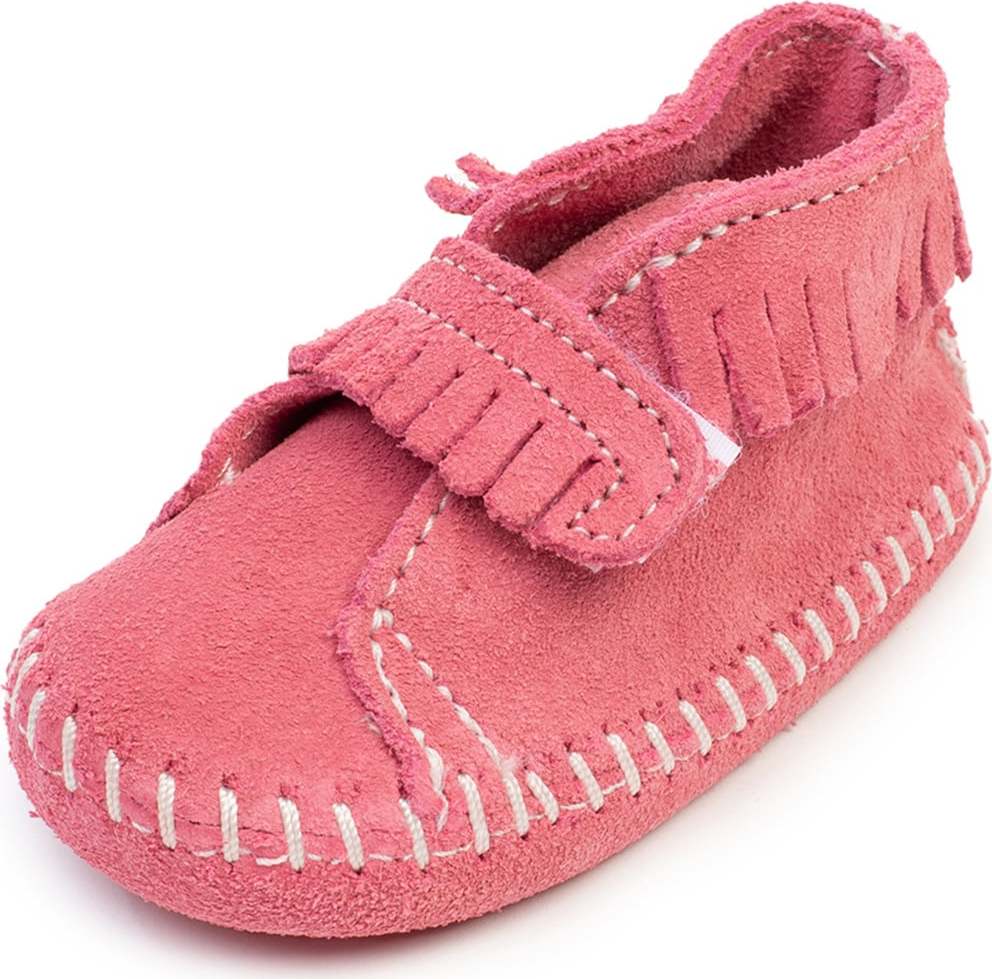 Minnetonka Kozačky 'Front Strap' pink