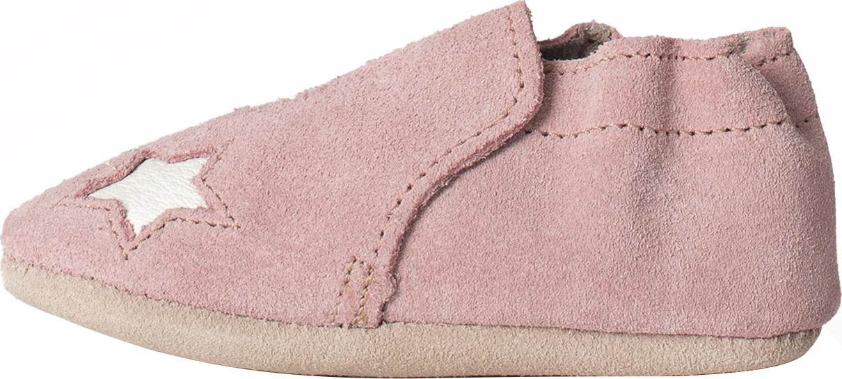 Minnetonka Pantofle 'Star infant' pink / bílá