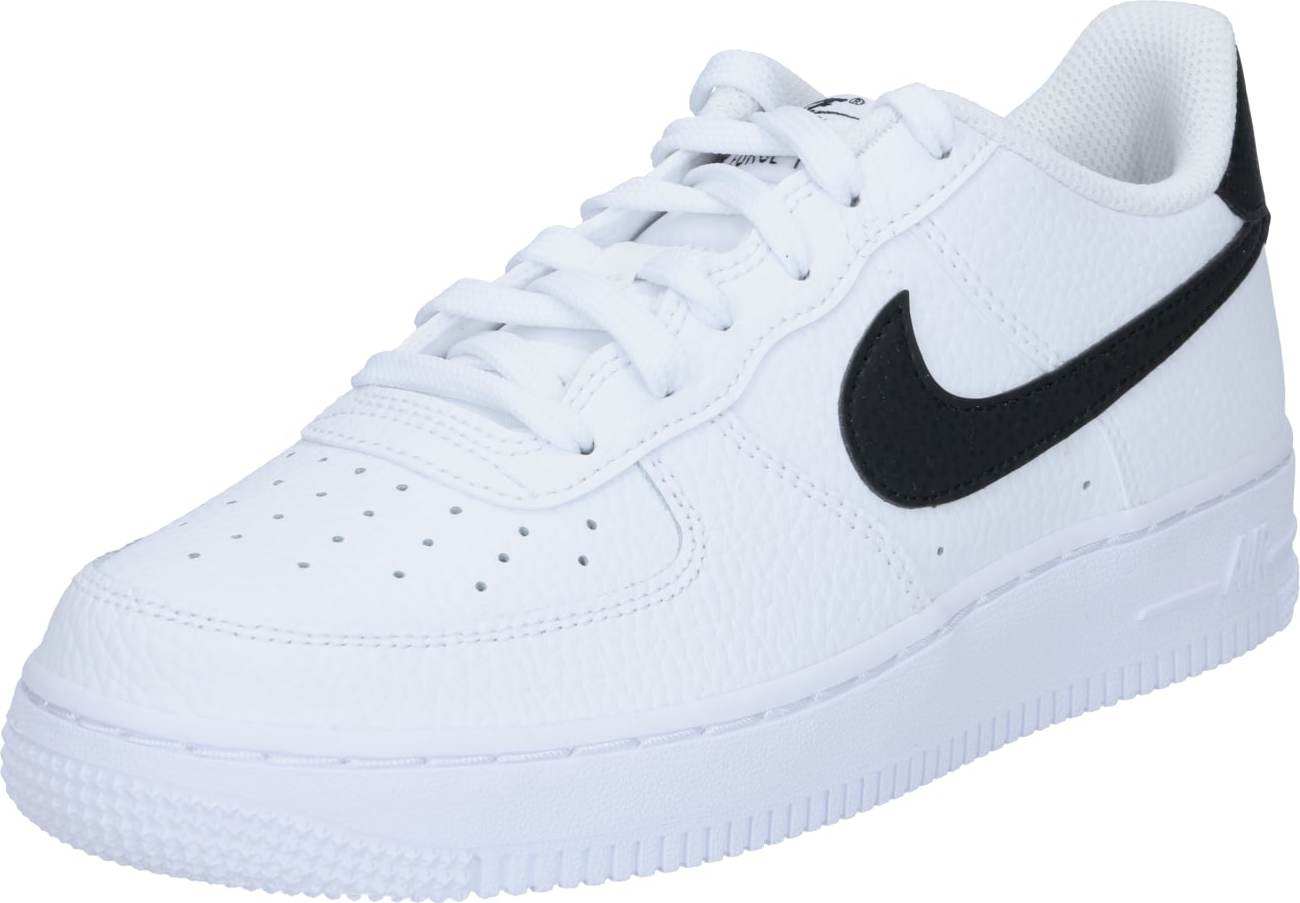 Nike Sportswear Tenisky 'Air Force 1' černá / bílá