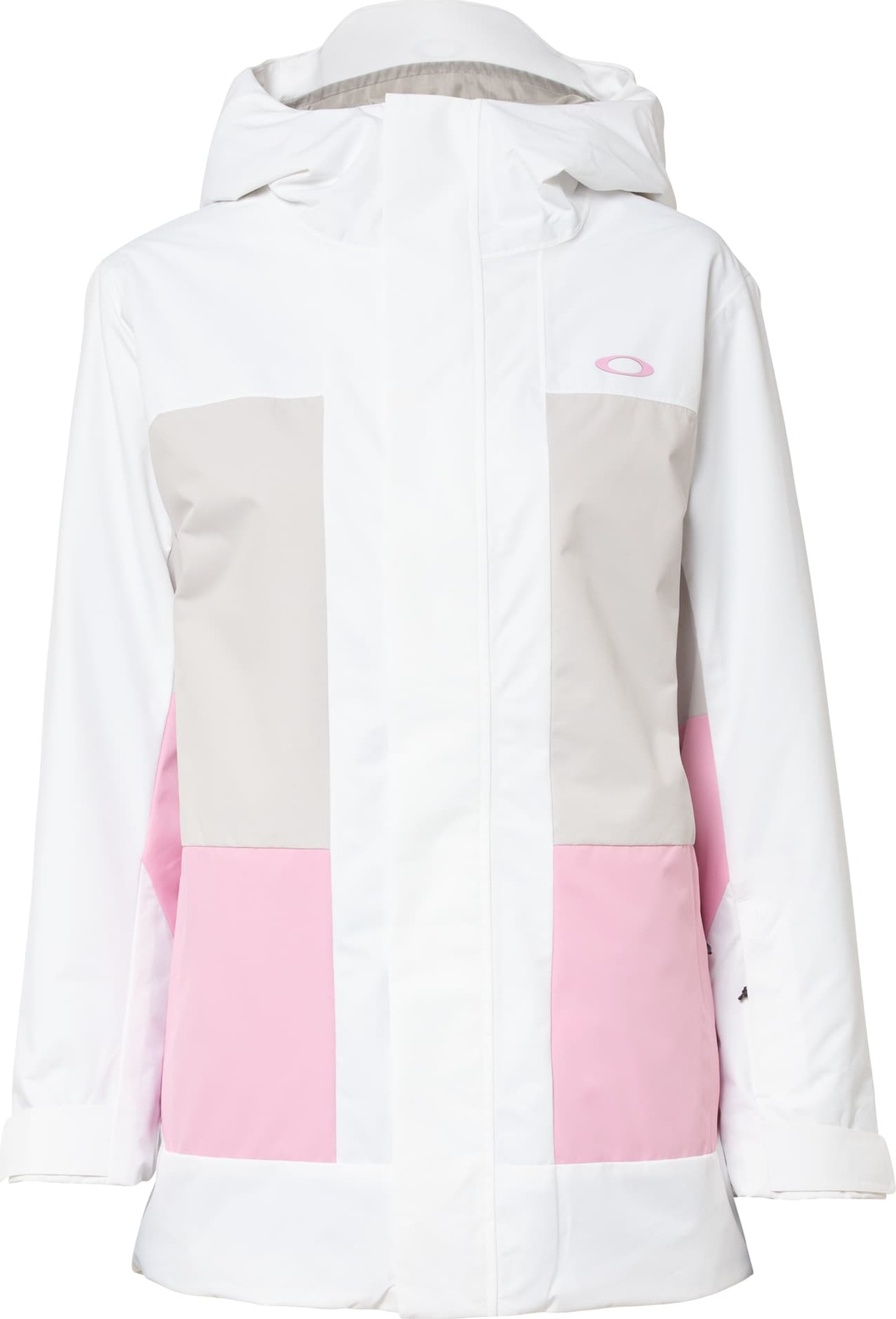 OAKLEY Outdoorová bunda 'BEAUFORT' režná / světle růžová / bílá