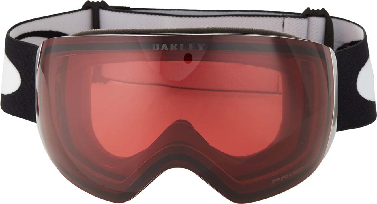OAKLEY Sportovní brýle 'Flight Deck Prizm Torch Iridium' oranžově červená / černá / bílá