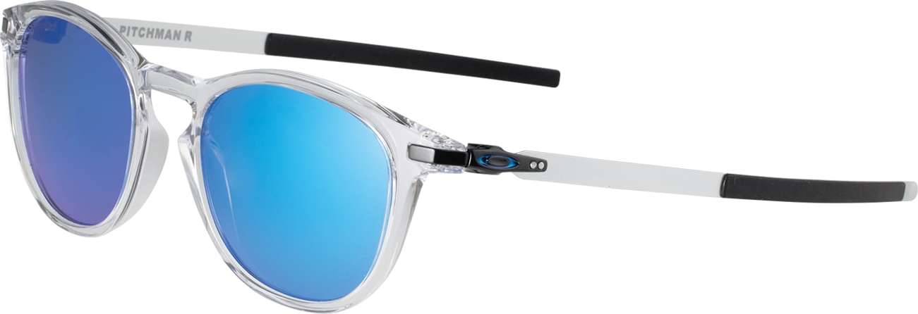 OAKLEY Sportovní sluneční brýle 'Pitchman' safírová / průhledná
