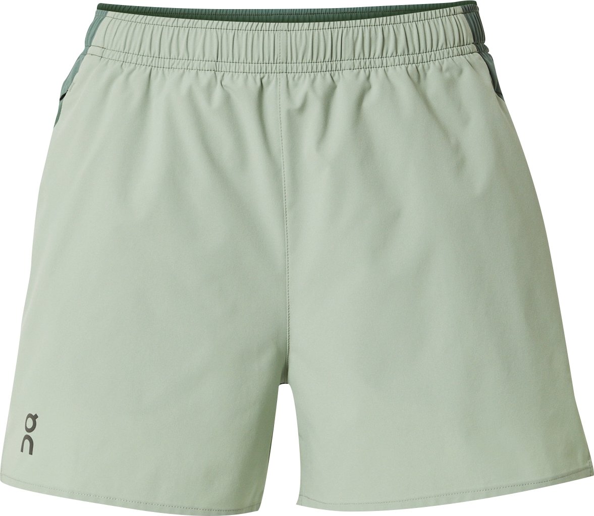 On Sportovní kalhoty khaki / tmavě zelená