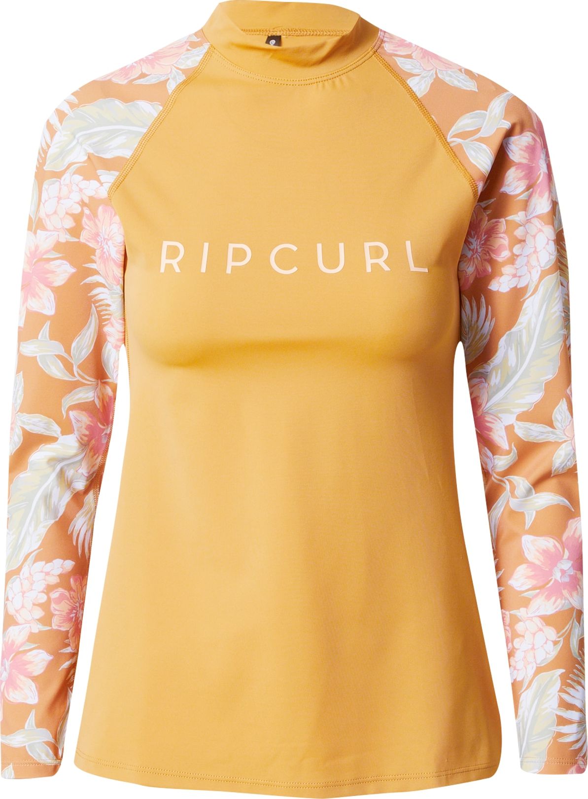 RIP CURL Funkční tričko 'ALWAYS SUMMER' zlatě žlutá / světle zelená / růžová / bílá