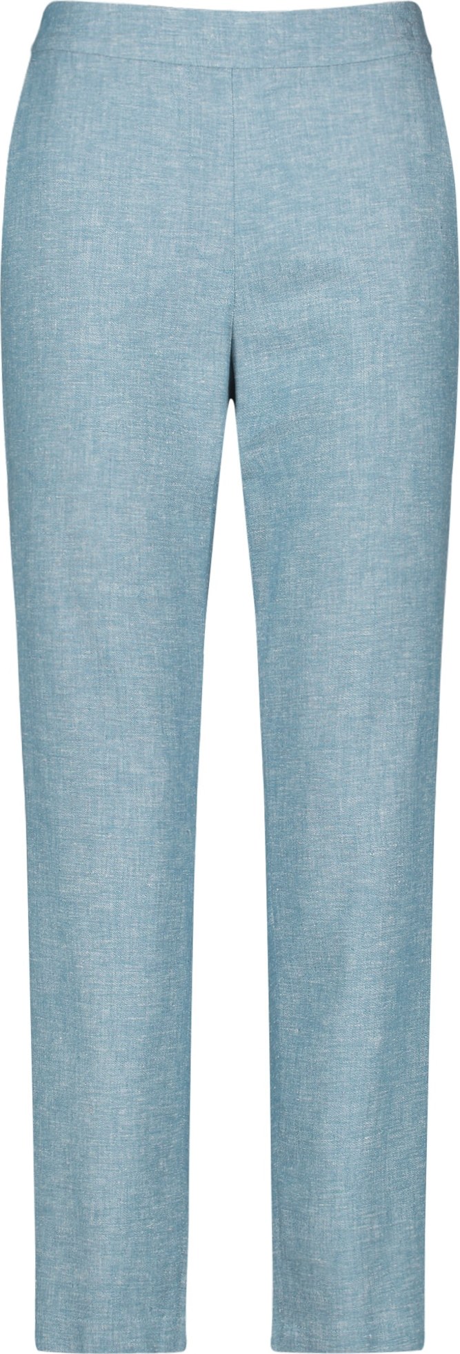 TAIFUN Chino kalhoty modrý melír