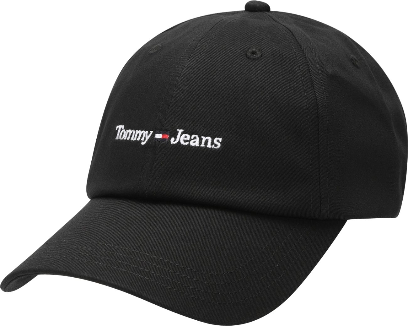 Tommy Jeans Čepice červená / černá / bílá