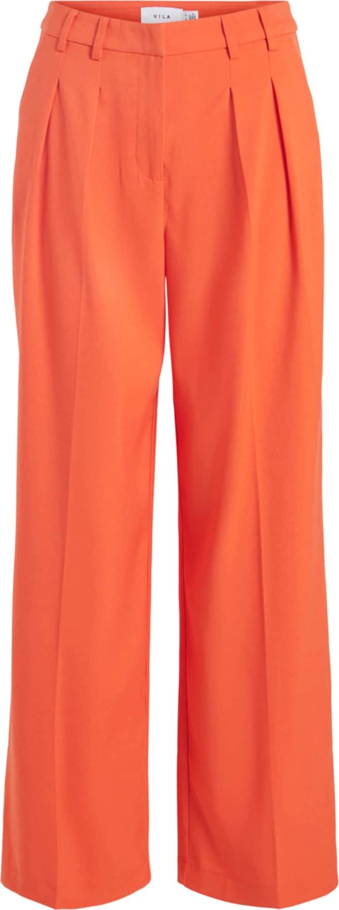 VILA Kalhoty s puky 'AKKA' tmavě oranžová