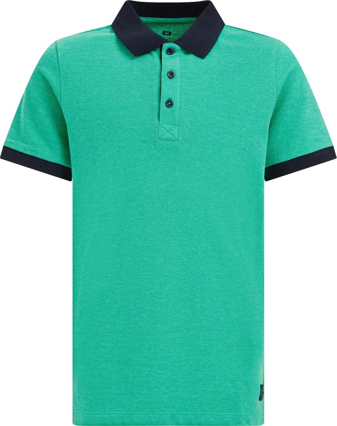 WE Fashion Tričko noční modrá / zelená