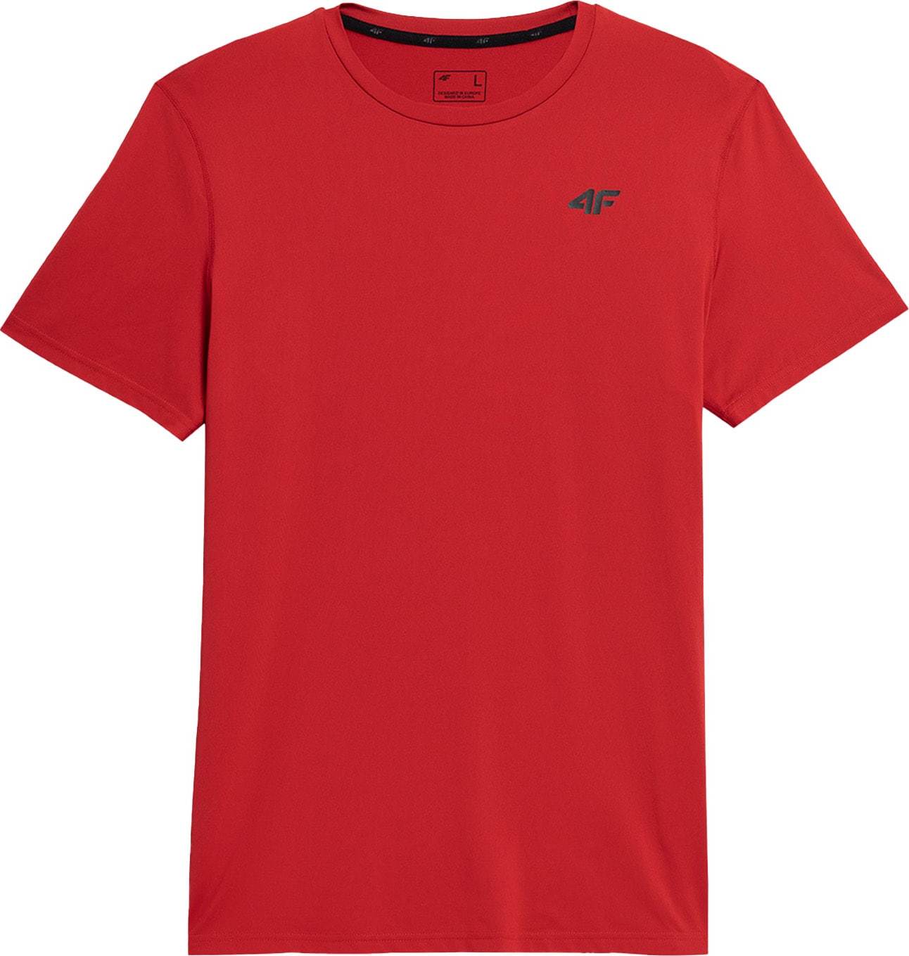 4F Funkční tričko červená / černá