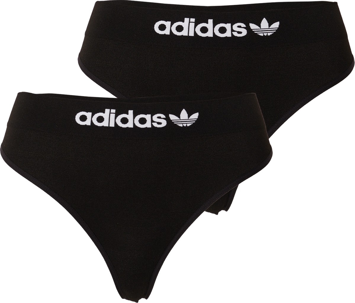 ADIDAS ORIGINALS Tanga černá / bílá