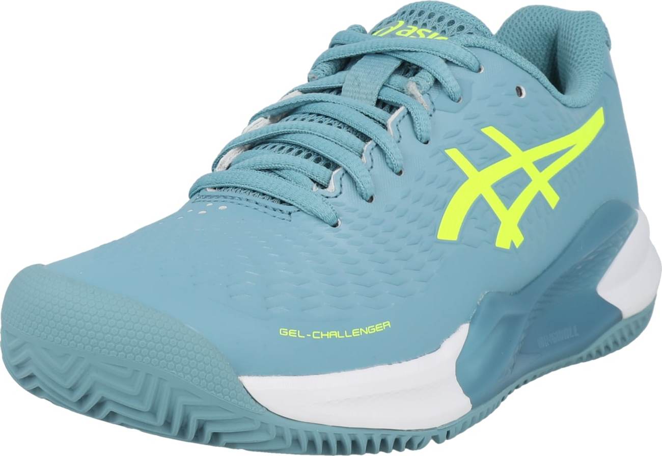 ASICS Sportovní boty azurová modrá / limone