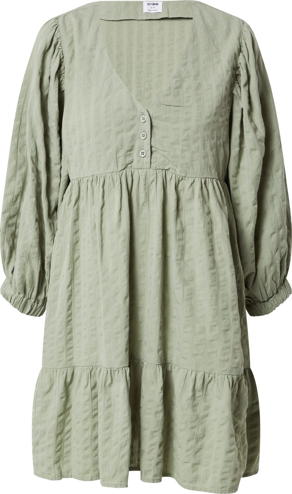 Cotton On Košilové šaty 'ZERHA' světle zelená