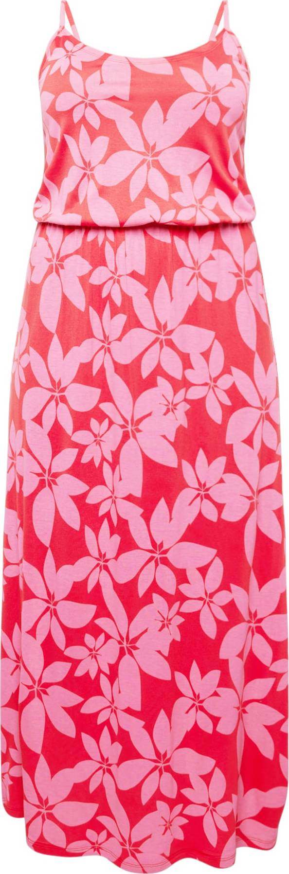 EVOKED Letní šaty 'KAMI' světle růžová / brusinková