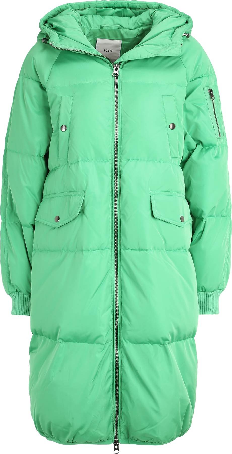 ICHI Zimní bunda 'BUNALA' světle zelená