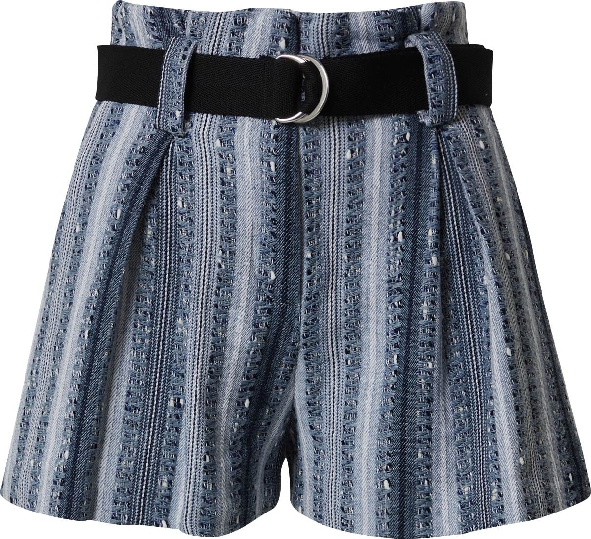 IRO Kalhoty se sklady v pase 'CADEA' noční modrá / opálová
