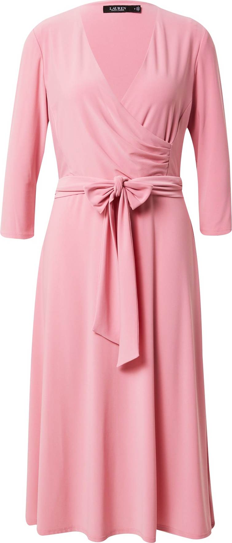 Lauren Ralph Lauren Koktejlové šaty světle růžová