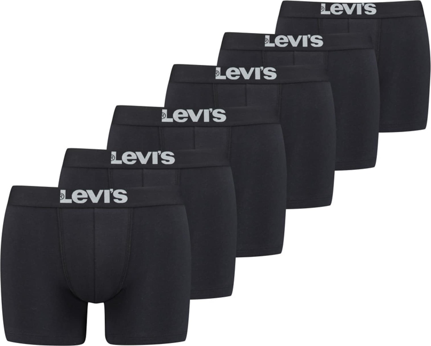 LEVI'S Boxerky černá / bílá