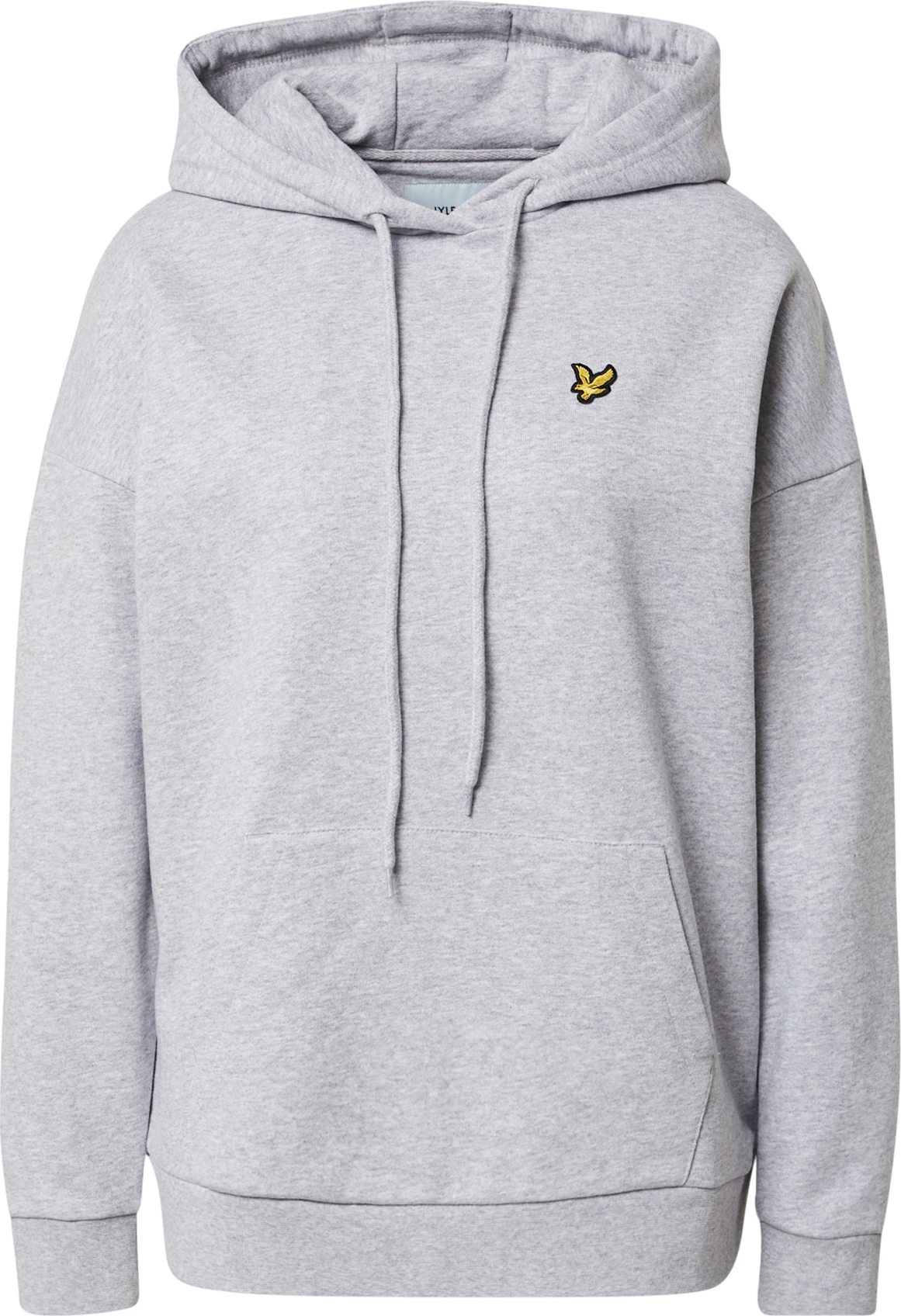 Lyle & Scott Mikina žlutá / světle šedá / černá