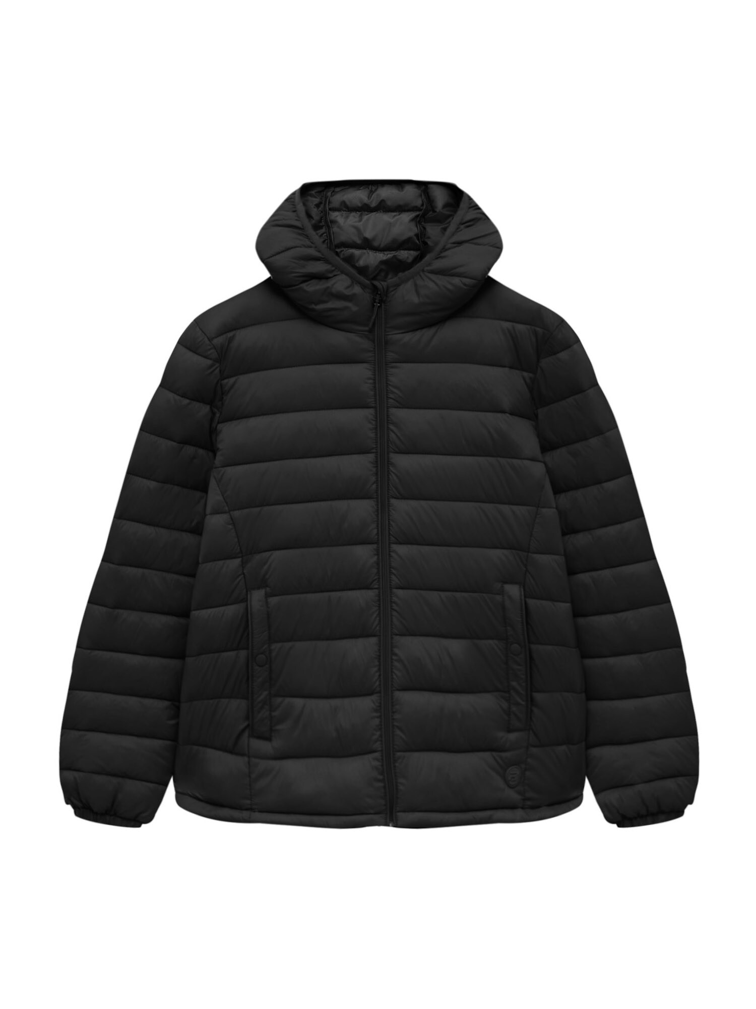 Pull&Bear Přechodná bunda černá