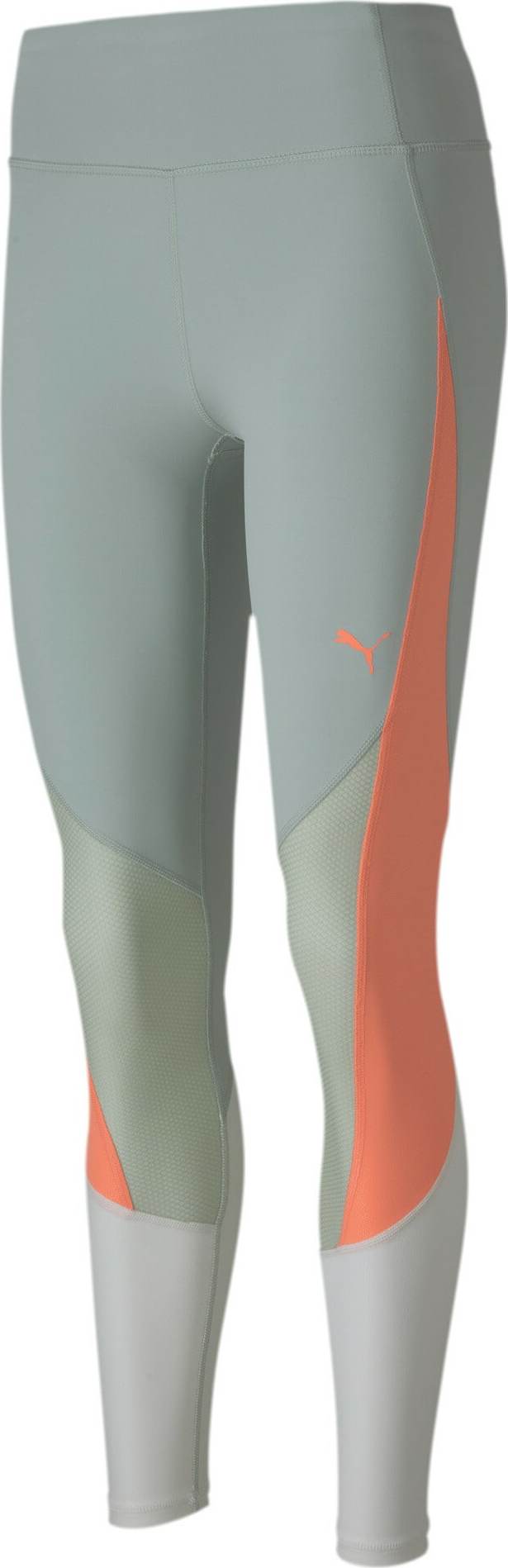 PUMA Sportovní kalhoty 'Pearl' šedá / olivová / oranžová