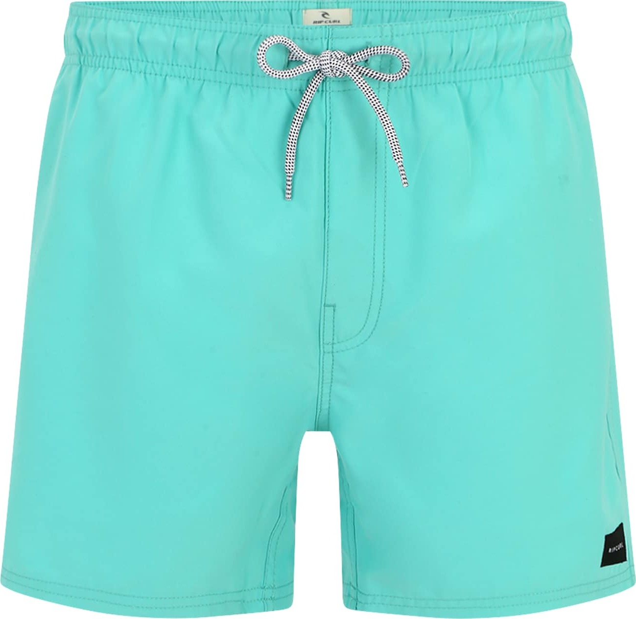 RIP CURL Plavecké šortky 'VOLLEY' aqua modrá / černá