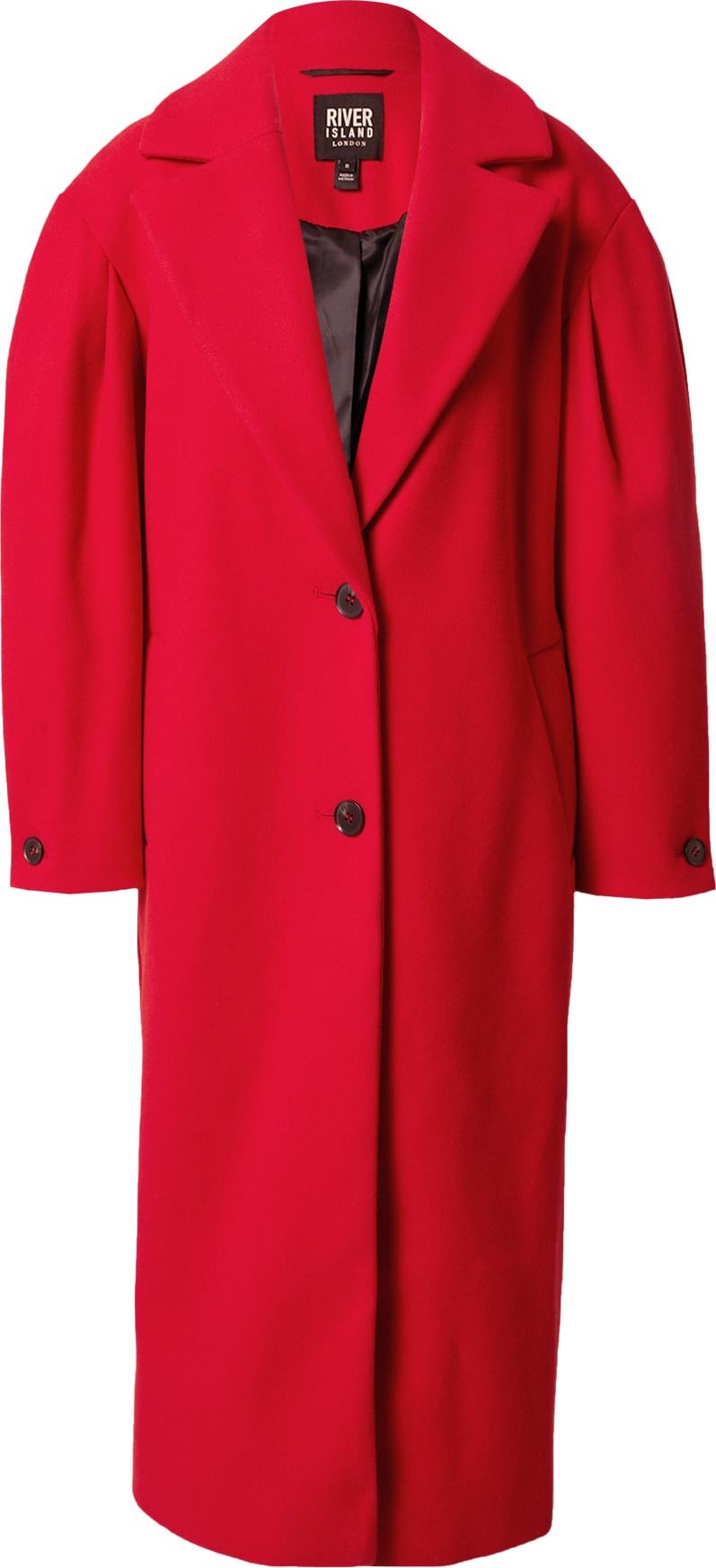 River Island Přechodný kabát červená